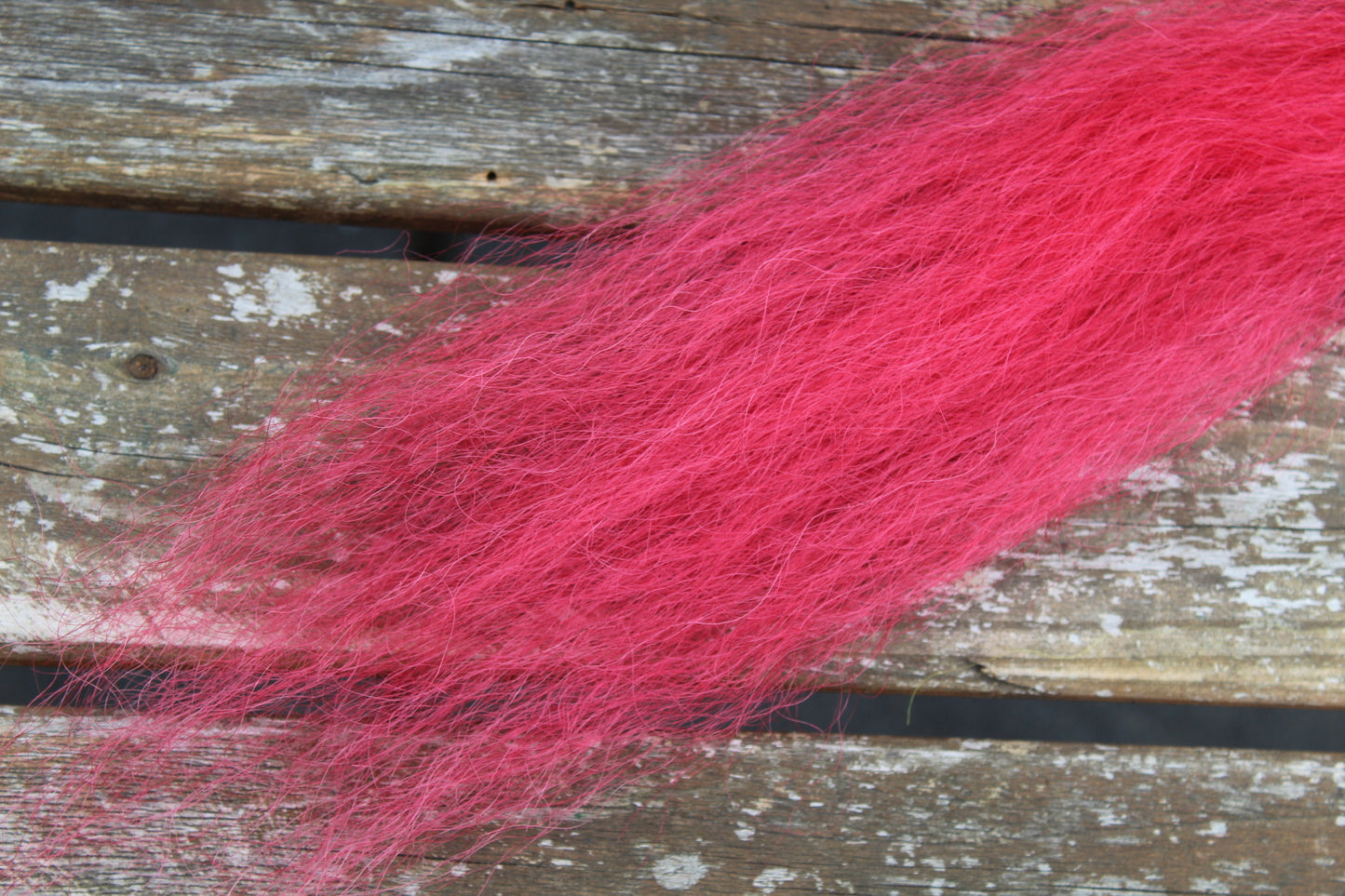 Yakety Yak hair - Fire engine red