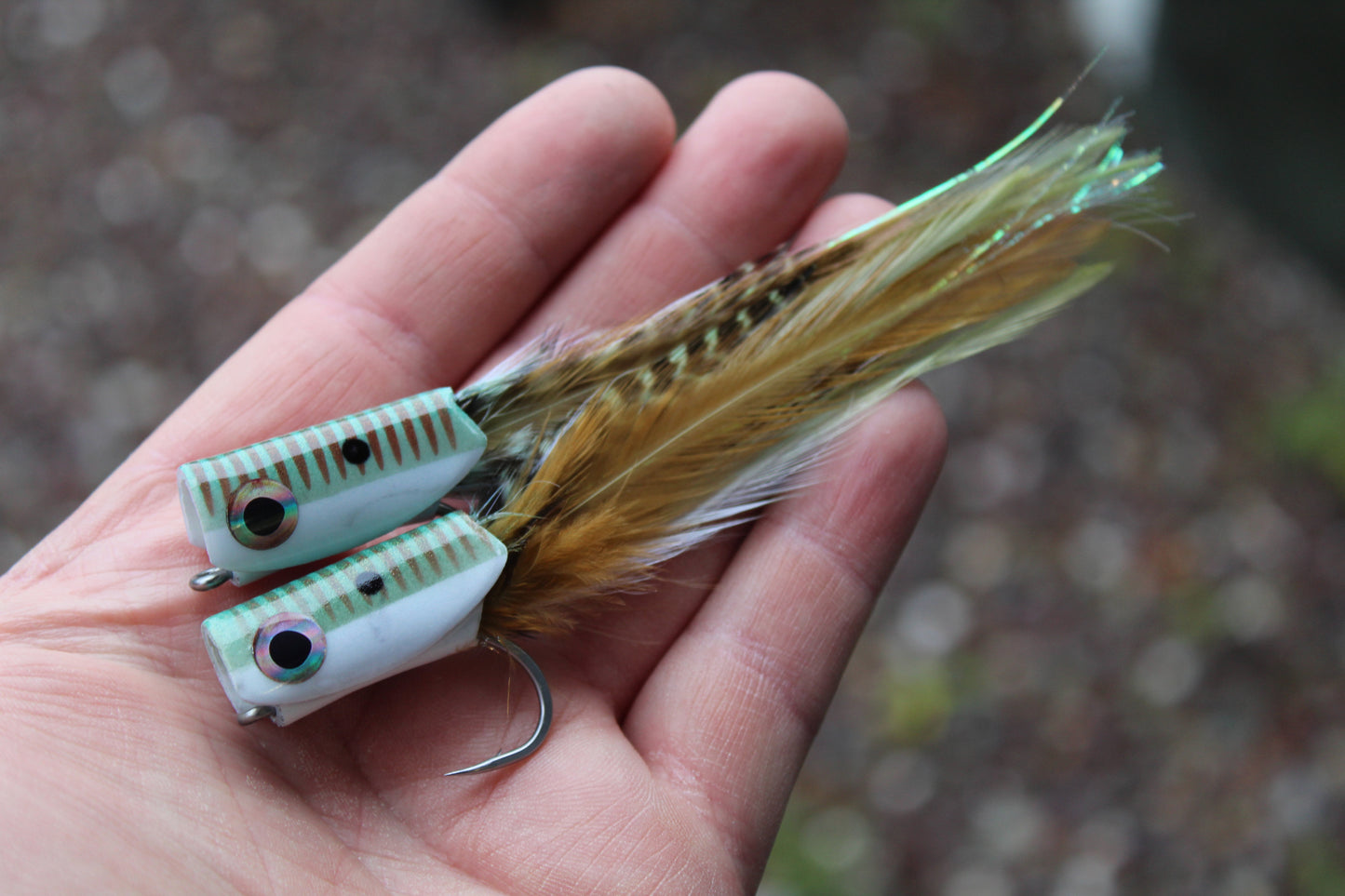 Rattling Crease Fly #2/0 SA270 - Sardine