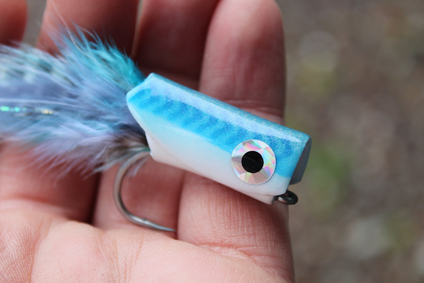 Rattling Crease Fly #2/0 SA270 - Blue back