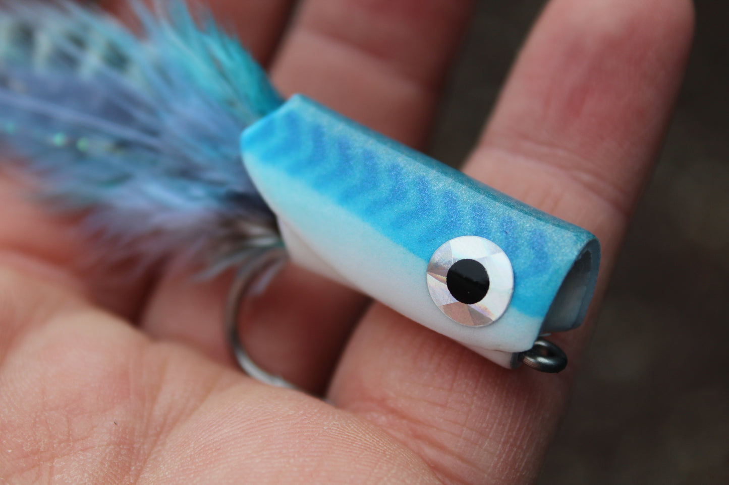 Rattling Crease Fly #2/0 SA270 - Blue back