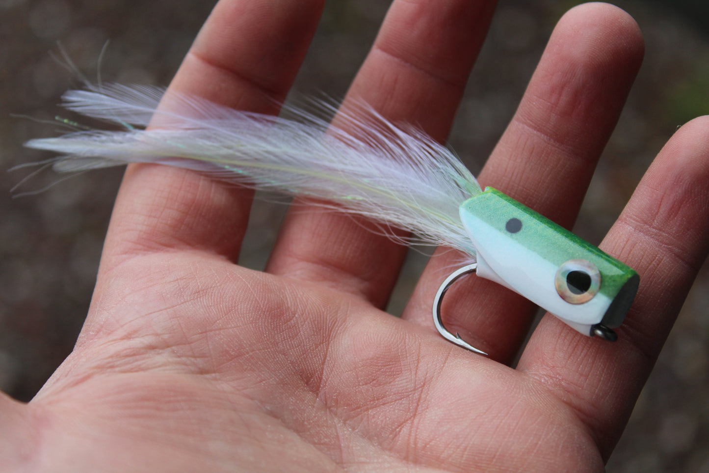 Rattling Crease Fly #2/0 SA270 - Baitfish