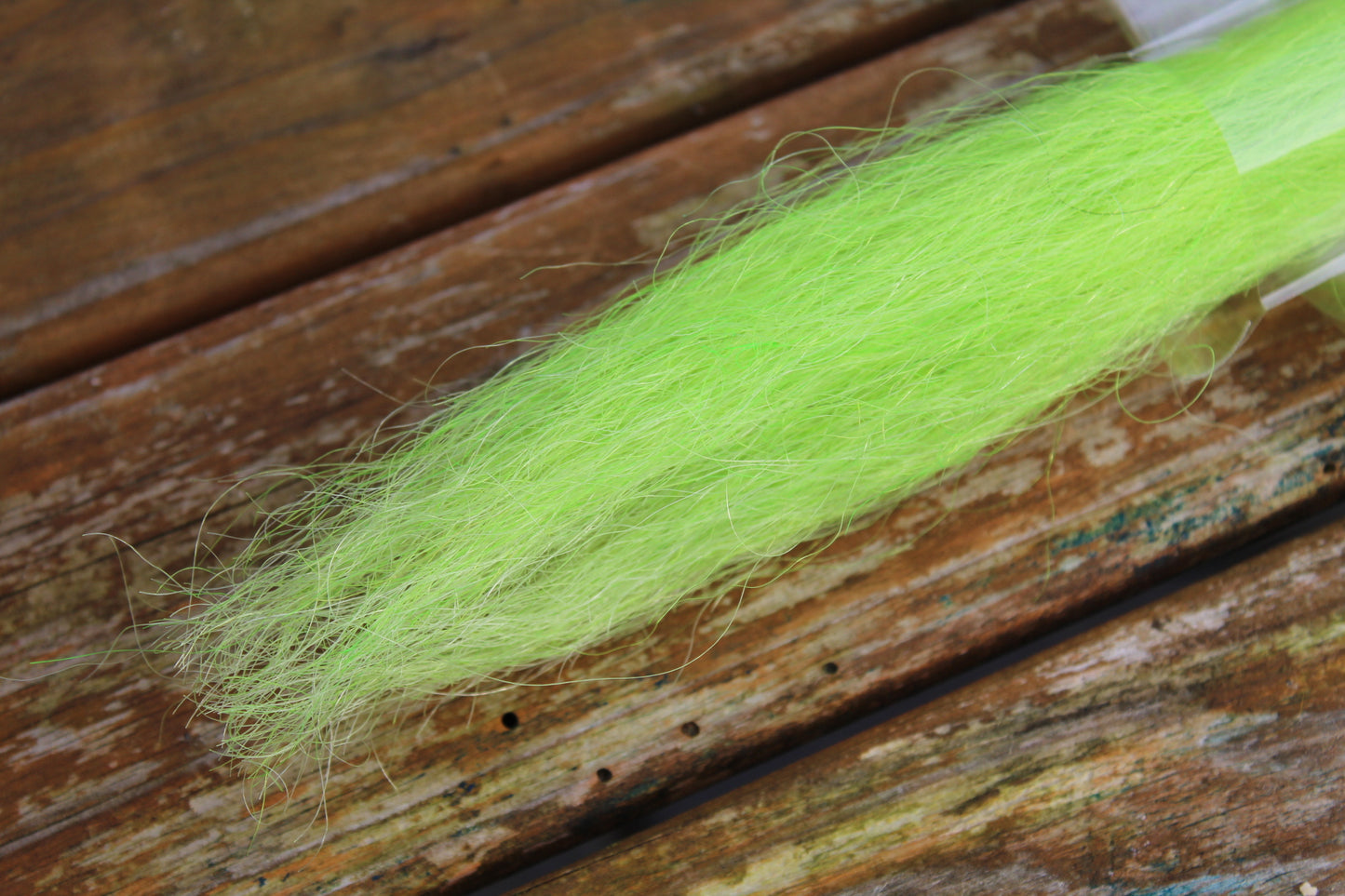 Yakety Yak hair - Chartreuse